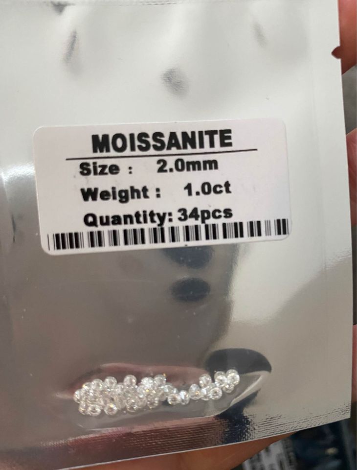1mm/1.3mm/2mm/4mm Moissanite Loose Stones
