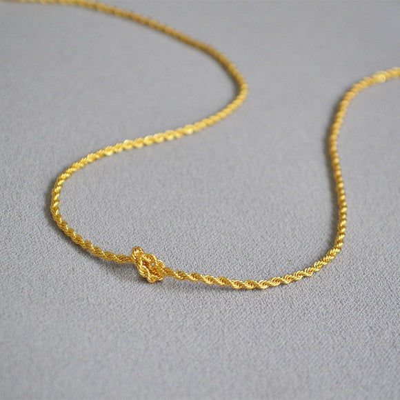 18k Gold Plated Rope Chain