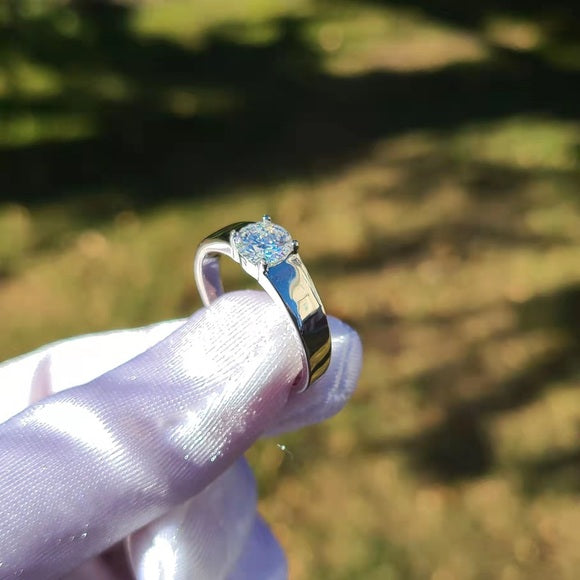 1ct Moissanite Ring (m006)