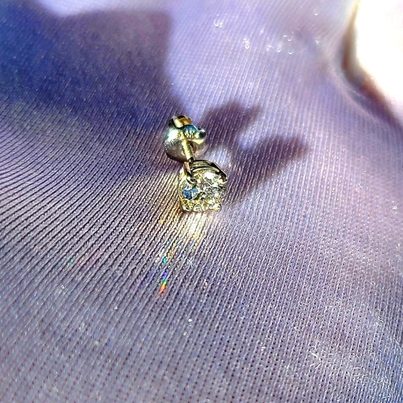 4.5mm Lab Diamond Earrings